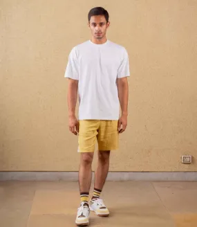 Azure Shorts - Mustard - Hemp Tencel