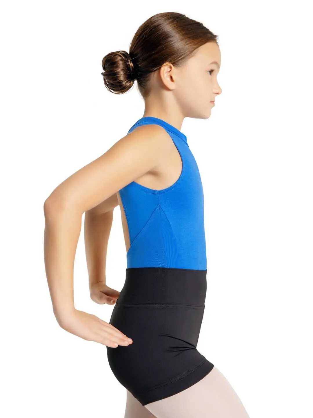Capezio SE1051C Studio Collection High Waisted Short - Girls