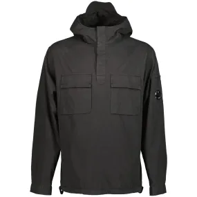 C.P. Gabardine Hooded Lens Overshirt