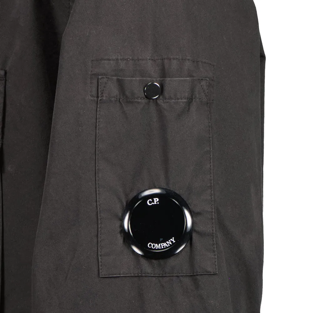 C.P. Gabardine Hooded Lens Overshirt