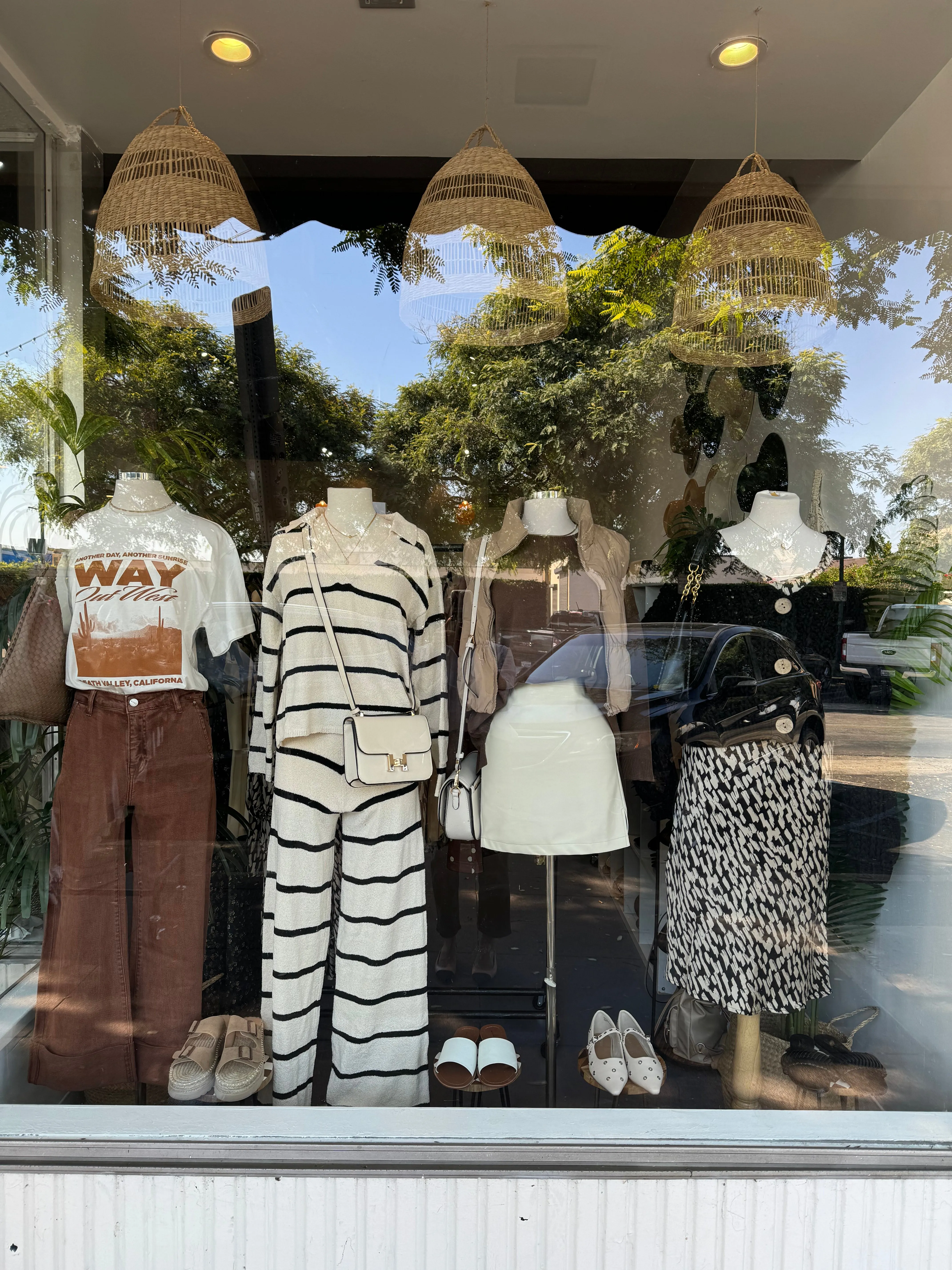 Fresh Start Striped Sweater Pant Set