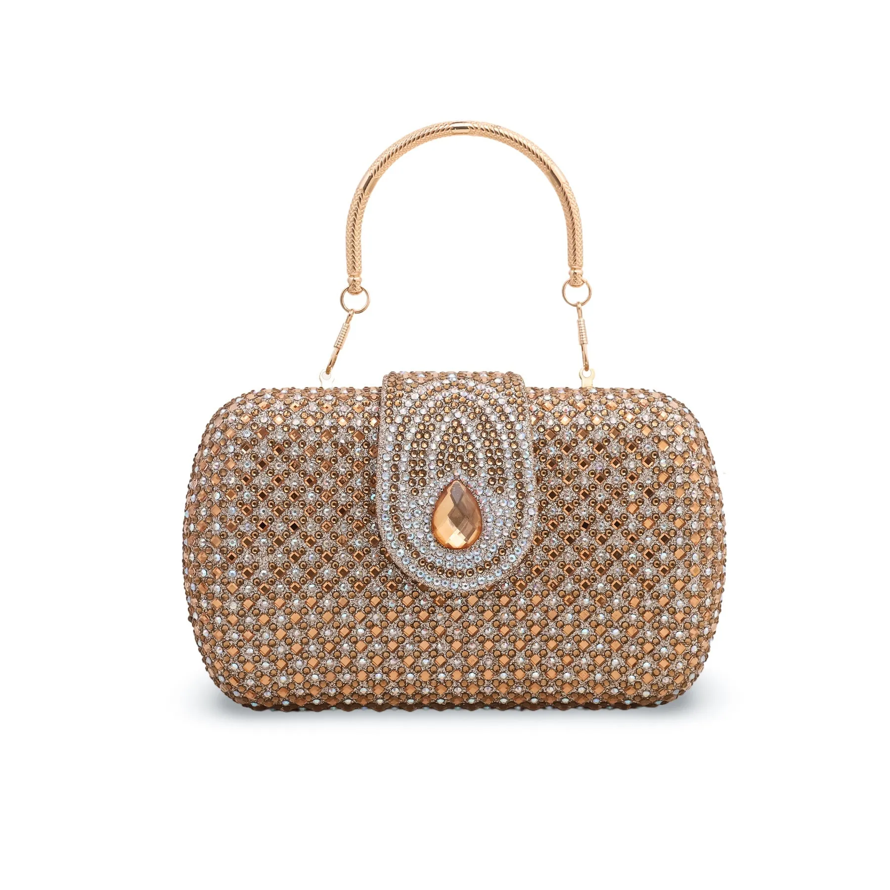 Golden Fancy Clutch P23851