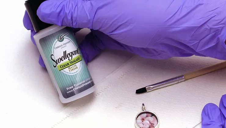 How to Use the Swellegant Sealant to Prepare an Image for Resin