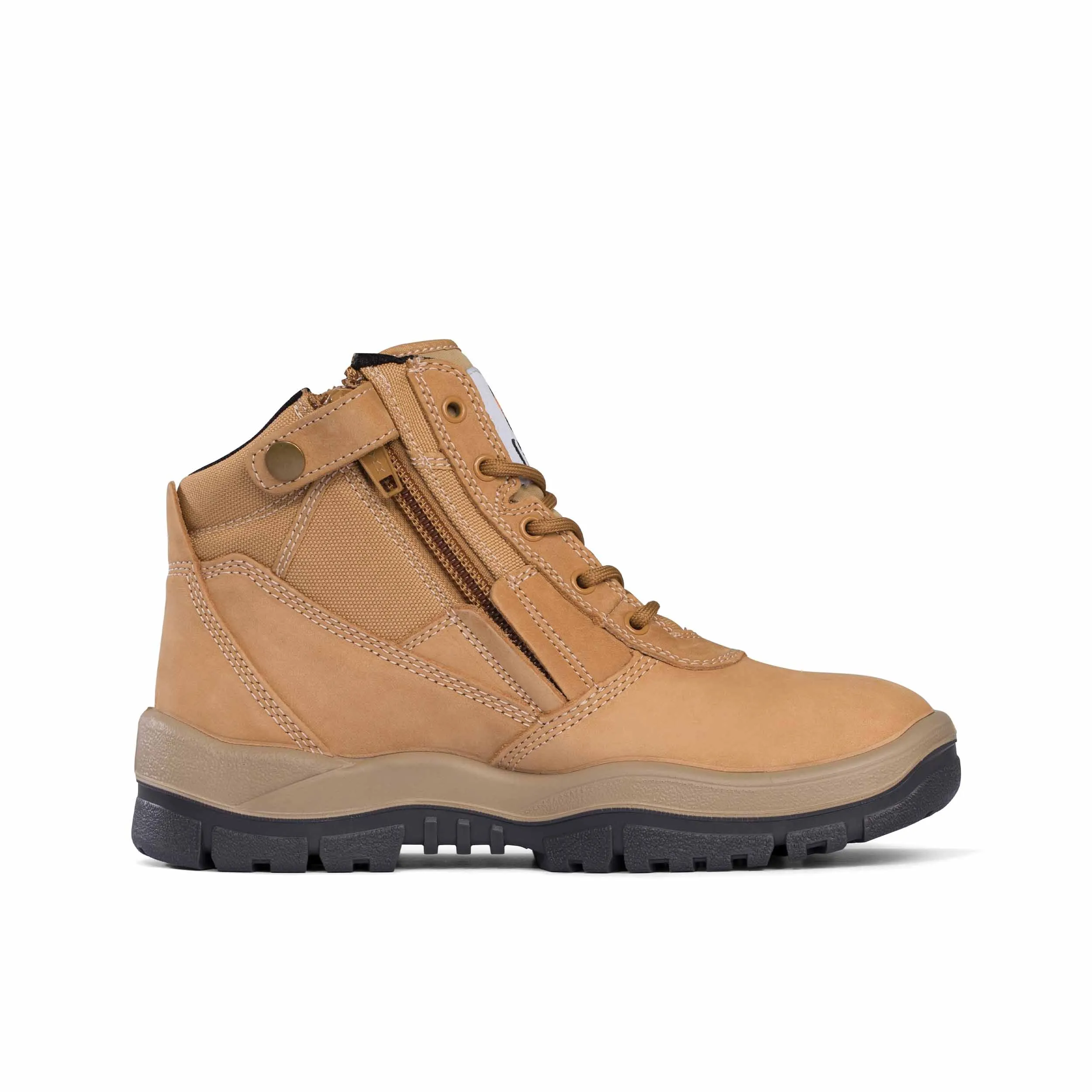 MONGREL 961050 Non-Safety Zipsider Boot - Wheat