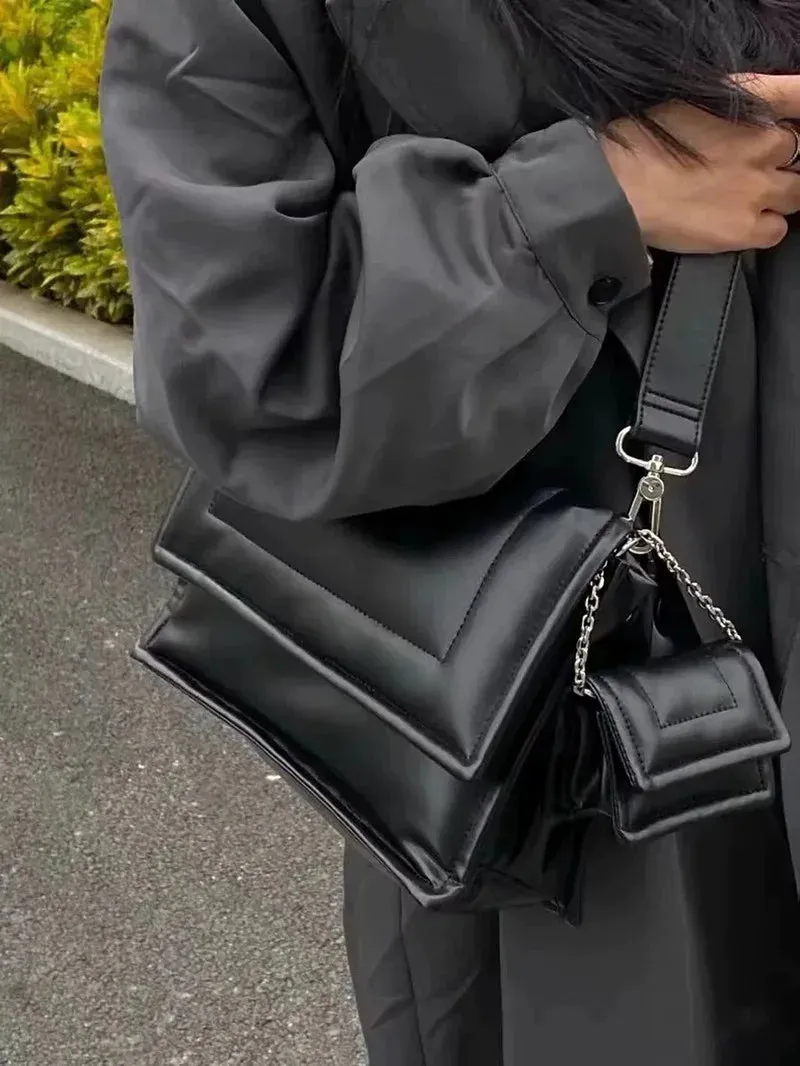 Mqtime Designer Brand Women Shoulder Bag Luxury Lady Handbag and purses Female Clutches totes Wide Strap ladies messenger bags bolsas