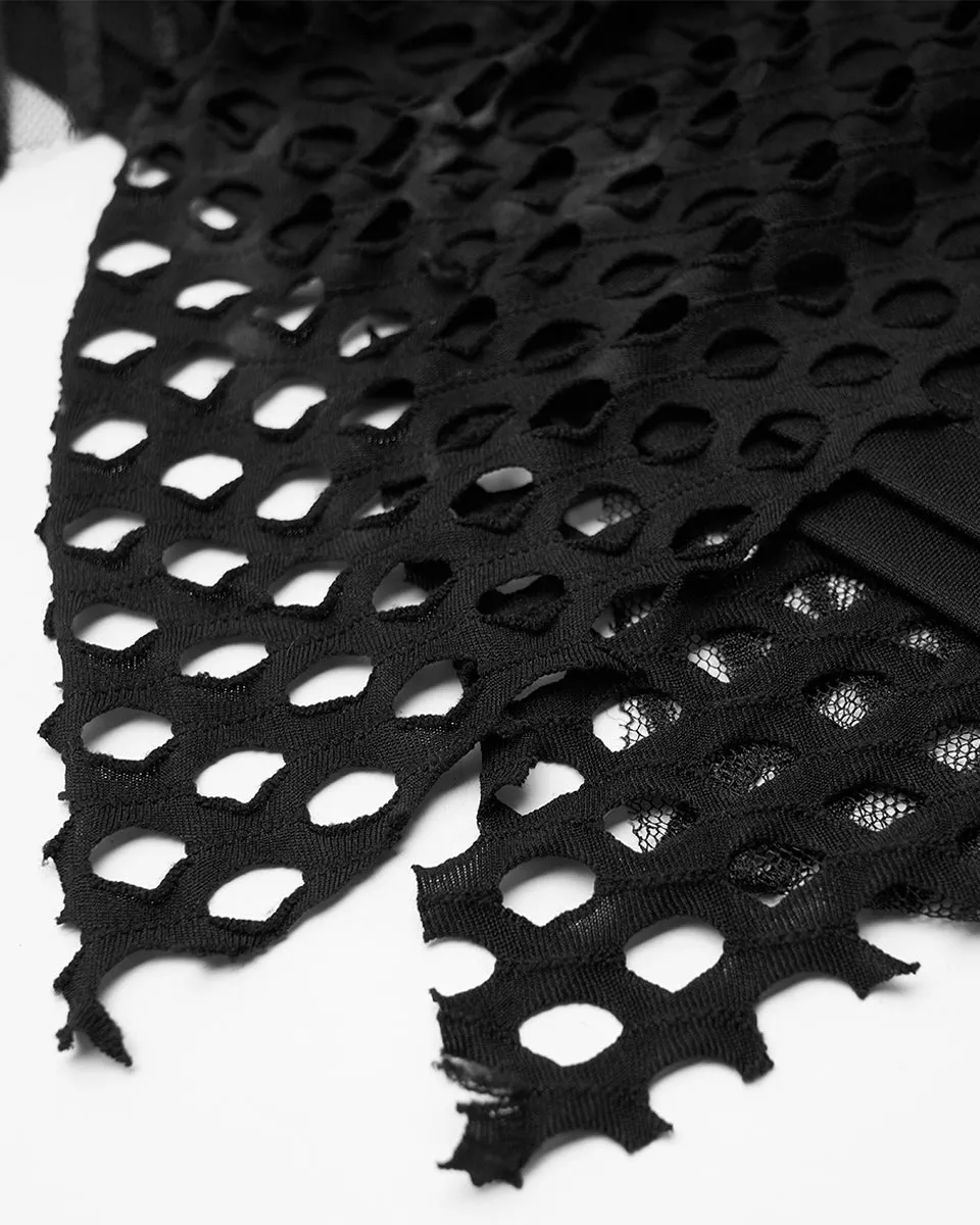 OPQ925 Daily Life ElectroBionic Layered Split Leg Skirt