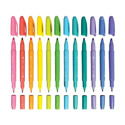 Pastel Hues Marker Set of 12