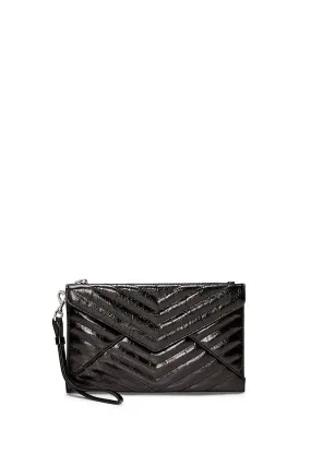 Quilted Leo Wristlet