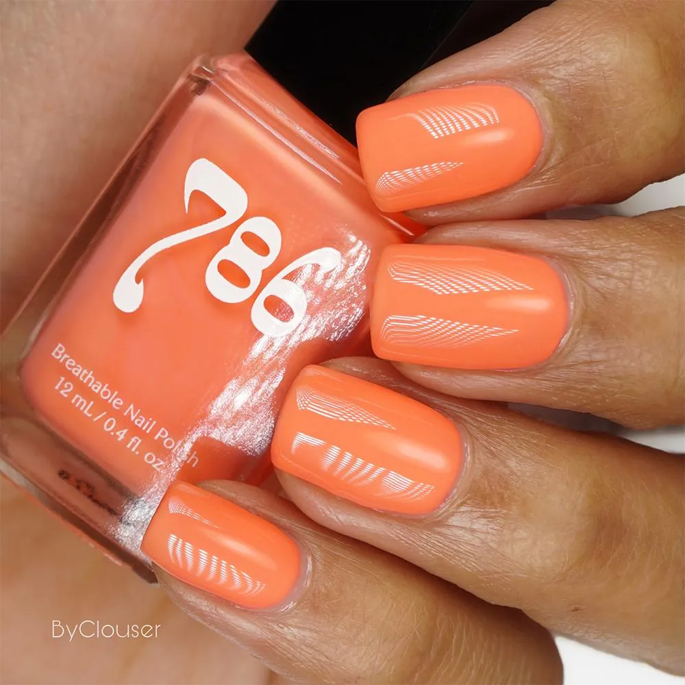 Top Coat Clear and Zhangye - Breathable Nail Polish (2 Piece Set)